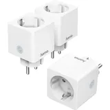 Hama Funksteckdose 3.680 W Weiß 3 St.