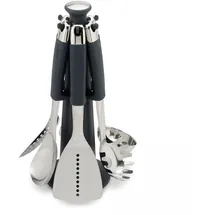Joseph Joseph Elevate Küchenutensilien 6-teiliges Set mit drehbarem Ständer