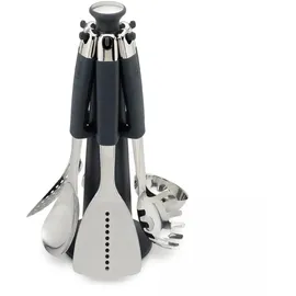 Joseph Joseph Elevate Küchenutensilien 6-teiliges Set mit drehbarem Ständer