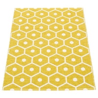 pappelina Honey Kunststoff-Teppich 70 x 100 cm senfgelb/vanille