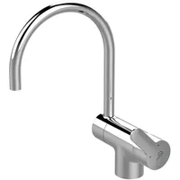 Ideal Standard B0673AA Connect Blue Armatur für Spüle, Auslauf in Rohrform, gebogen, chrom