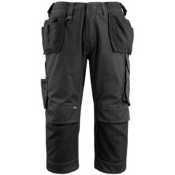 Mascot Lindau Handwerker-Dreiviertel-Hose Größe C64, schwarz