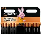 Duracell Plus Power Boost Mignon (AA)-Batterie Alkali-Mangan 1.5 V 8 St.