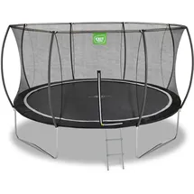 EXIT TOYS EXIT Black Edition Trampolin ø427cm - schwarz