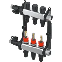 TECE TECEfloor Edelstahl-Heizkreisverteiler, Typ Logo SLQ mit Durchflussanzeige, 77311110,