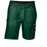 DASSY DASSY® Roma Zweifarbige Arbeitsshorts flaschengrün/schwarz Gr. 48