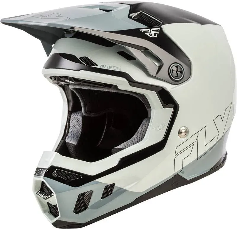 Fly Racing Formula Cc Glide Helm Grauschwarz - S