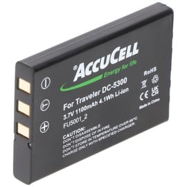 AccuCell Akku passend für FALK X-Series, CP-FU-NP60-1100CM, CPF-1035, 900mAh