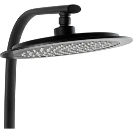 CORNAT Noir Style Duschsystem mit Thermostat Schwarz TECBE3422