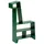 Atmosphera Créateur d'intérieur Kinderregal Dinosaurier onesize MDF grün