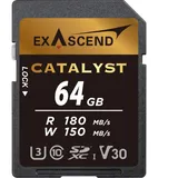 EXASCEND Catalyst 64GB 180MB/S V30 UHS I