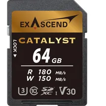 EXASCEND Catalyst 64GB 180MB/S V30 UHS I