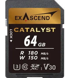 EXASCEND Catalyst 64GB 180MB/S V30 UHS I