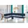 OTTO home Eckbank Rio, Massivholz in Eiche geölt, grau Sitzbänke, 22656027-0 B/H/T: 210 cm x 89 cm x 140 cm