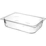 HENDI Eiscreme-Behälter Polycarbonat, 5l Transparent, 360x250x(H)80mm