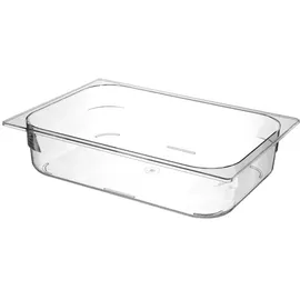 HENDI Eiscreme-Behälter Polycarbonat, 5l Transparent, 360x250x(H)80mm