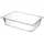 HENDI Eiscreme-Behälter Polycarbonat, 5l Transparent, 360x250x(H)80mm
