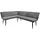 Hti-Living Eckbank 154 x 195 cm Mesilla kurzer Schenkel links