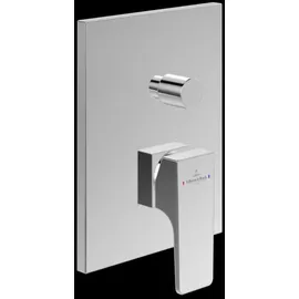 Villeroy & Boch Architectura Square Einhebelmischer Unterputz 150x190x54mm Chrom TVS12500300061