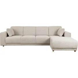 OTTO home Eckcouch Polyester 2-Sitzer Beige