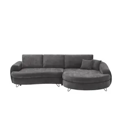 switch Ecksofa  Ariana , grau , Maße (cm): B: 302