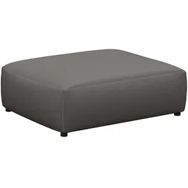 flexlux Pouf Lucera Kunststoff 104 x 41 x 82 cm Grau