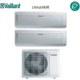 Vaillant - dual split inverter-klimagerät serie climavair plus vai 8 12+12 mit vaf8-050w2no r-32 12000+12000