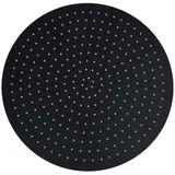 vidaXL Rain Regenduschkopf Schwarz