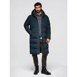 Ombre Wintermantel blau M