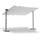 LECO Waved Standmarkise 400 x 250 x 220 cm Beige