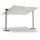 LECO Standmarkise Waved 400 x 250 cm grau