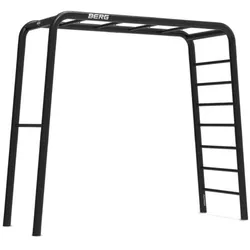 BERG PlayBase M Rahmen Klettergerüst Schaukelgestell mit Reckstange u. Leiter