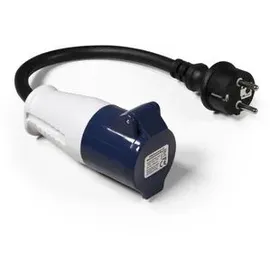 McPower CEE-Adapter 1300515, Länge 0,35 m, Schutzkontakt 230V, auf CEE 16A | 230V, IP44