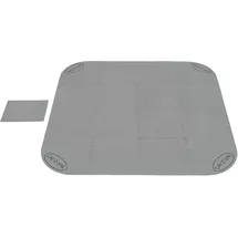 BESTWAY Lay-Z-Spa Bodenschutzunterlage grau 196 x 196 cm