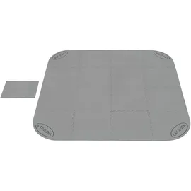 BESTWAY Lay-Z-Spa Bodenschutzunterlage grau 196 x 196 cm