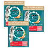 PURINA ONE BIFENSIS STERILCAT KATZENFUTTER KATZEN TROCKENFUTTER LACHS 3 x 750g