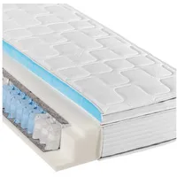 Taschenfederkernmatratze Diamant Plus Top-Handling und Hygiene durch integrierten Topper, Beco, 26 cm hoch, Boxspring-Bett-Feeling wie im 5 Sterne Luxus Hotel, 180x200 180 cm x 200 cm x 26 cm