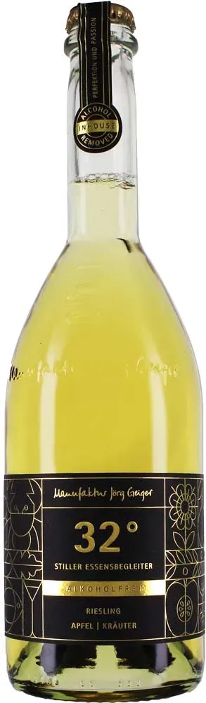 Manufaktur Jörg Geiger 32 Grad (alkoholfrei <0,5% Vol.)  -  / trocken - Deutschland / Württemberg - Riesling / Manufaktur Jörg Geiger