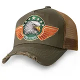 Stars & Stripes Baseball Cap grün Einheitsgröße