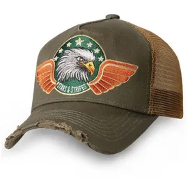 Stars & Stripes Baseball Cap grün Einheitsgröße