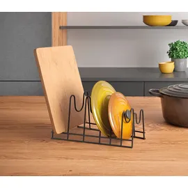Gravidus Topfdeckelhalter Geschirrständer Pfannenhalter Brettchenhalter Organizer