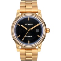 Nixon Herren Analog Quarz Uhr mit Edelstahl Armband A1294-513-00
