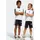 adidas Kinder Sportanzug Essentials Kids-Set, Größe 122 in Schwarz White/Black