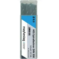 Alpen 0060100320100 HSS Spiralbohrer 3.2mm Gesamtlänge 65mm DIN 338