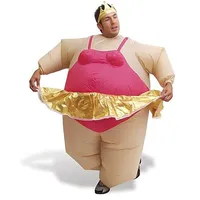 AirSuits Aufblasbares Kostüm Fatsuit Ballerina Fasching Karneval