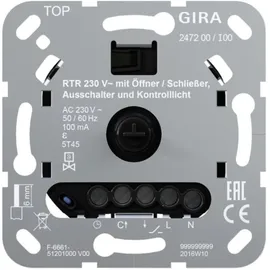 Gira Raumtemperaturregler 247200