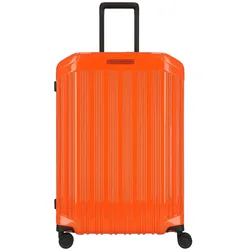 Piquadro PQ Light Mittelgroßer Trolley mit 4-Rollen, erweiterbar4 Rollen Orange