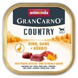 Animonda GranCarno Adult Country Rind, Gans & Kürbis Hundefutter nass