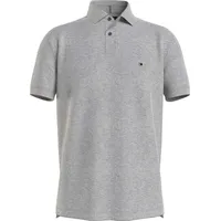 Tommy Hilfiger Herren Poloshirt Kurzarm 1985 Regular Fit, Grau