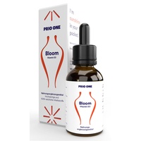 Prio One Bloom Hochwertige Vitamin D3 Tropfen 100% natürlich & hochdosiert - Optimale Gesundheit und starkes Immunsystem mit nur einem Tropfen täglich - Vitamin D Öl Made in Germany